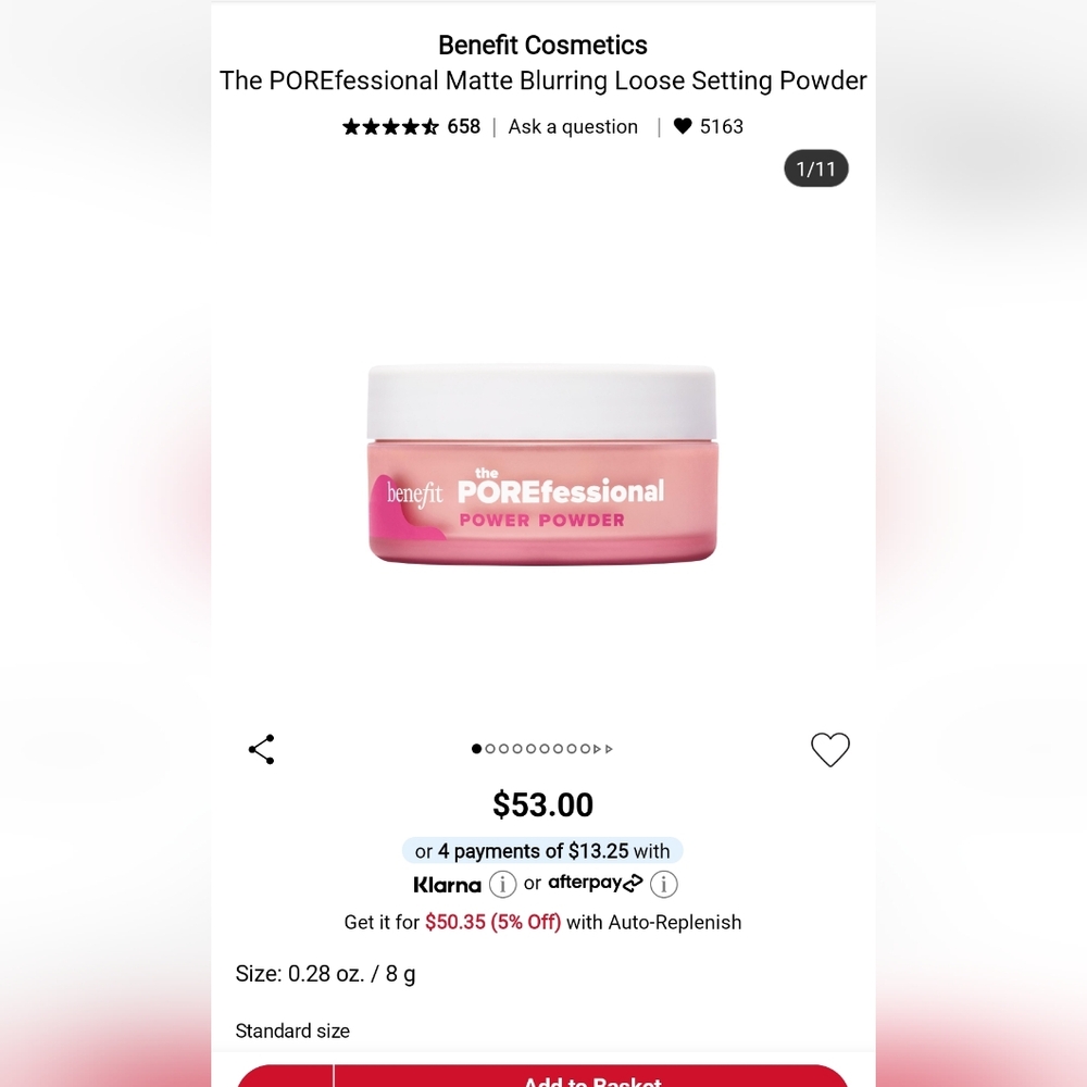 New loose powder